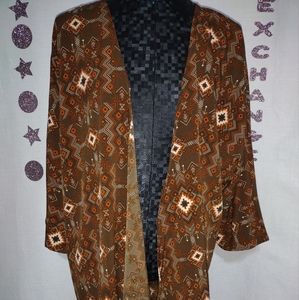 Tribe print LuLaRoe cover up